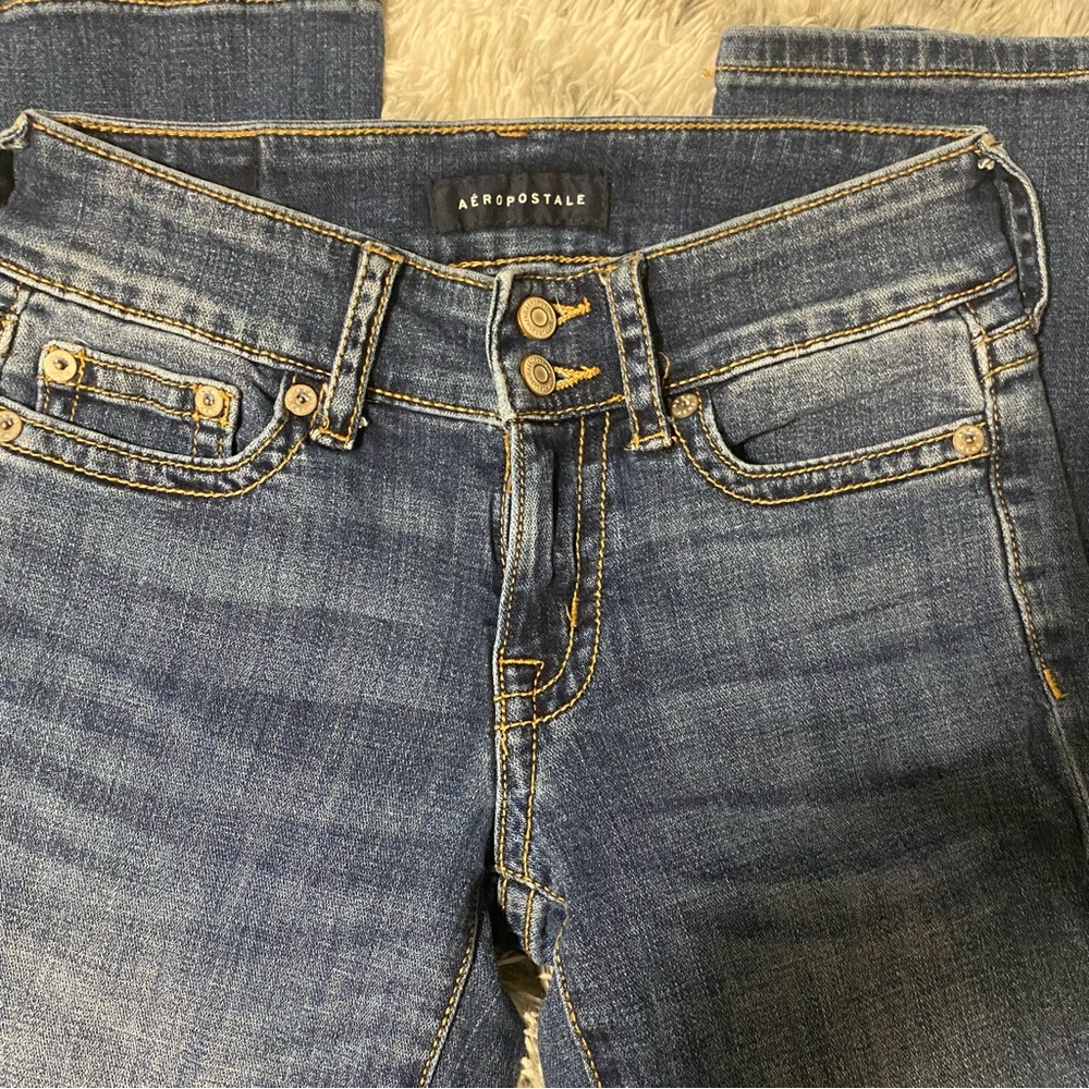 🌸Aeropostale Low Rise flare Size 000 NWOT🌸